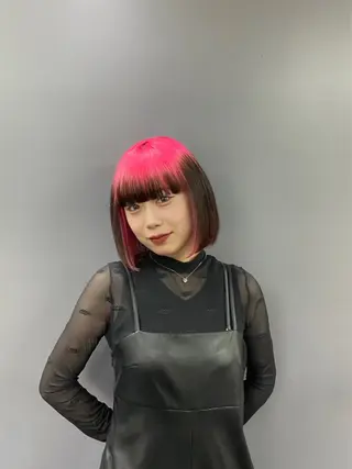 ショート カラー TETE所属・chloe 【クロエ】のヘアスタイル