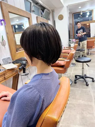 ショート newline銀座所属・銀座ショート/ 大人ショート/金子涼のヘアスタイル