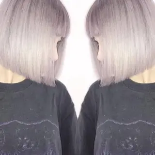 ショート カラー 縮毛矯正専門 美容師のヘアスタイル
