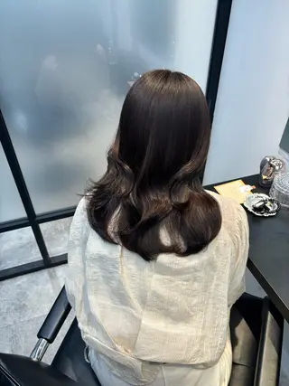 ミディアム 髪質改善♡ 保坂汐音のヘアスタイル