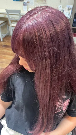 カラー 美容室ange 相生店所属・疋田 心優のヘアスタイル