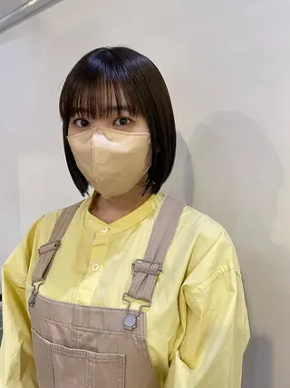 ショート カラー silo所属・silo MOKA 顔周りカット🦦のヘアスタイル