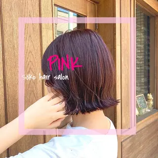 ミディアム カラー パーマ ヘアアレンジ マツエク・マツパ アイブロウ sōko   Hair&Nail Salon所属・🫧一気にあか抜け 🫧mayuのヘアスタイル