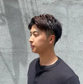 ショート メンズ men's　パーマ/ ⭐️Tenshinのヘアスタイル