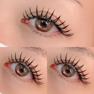 マツエク・マツパ 【那覇/束感まつ毛】 キャメルのマツエク・マツパデザイン