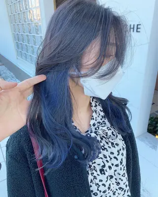 セミロング 具志 正太のヘアスタイル