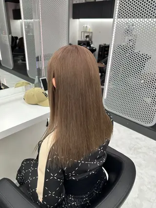 ロング カラー パーマ ヘアアレンジ メンズ キッズ ♥️韓国ヘア レイヤー♥️ゆりのヘアスタイル