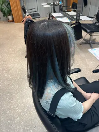 ミディアム カラー fifth / 山下 和輝 海外風スタイルのヘアスタイル