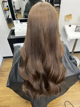 カラー 🫧miyu/カラー エクステ難波🐇ྀིのヘアスタイル