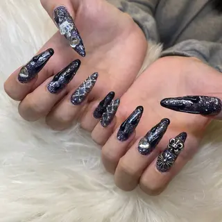 ロング HANA まいさのネイルデザイン