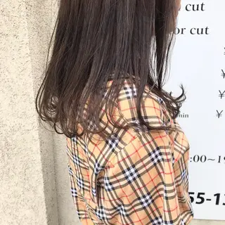 セミロング カラー riho/ブリーチ/ デザインカラー/辻堂のヘアスタイル