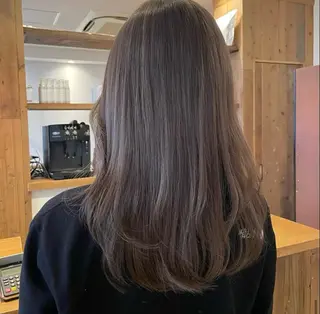 セミロング 今 ちあきのヘアスタイル