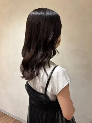 セミロング 番場 夏希のヘアスタイル