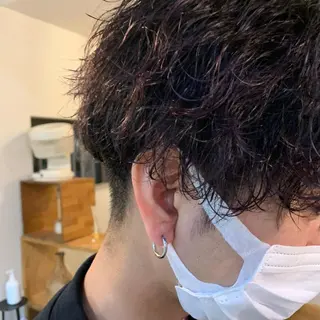 カラー パーマ メンズ 物井 南帆 （ものいみほ）のヘアスタイル