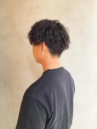 パーマ メンズ メンズサロン アソビ元町店所属・メンズサロン アソビ元町のヘアスタイル