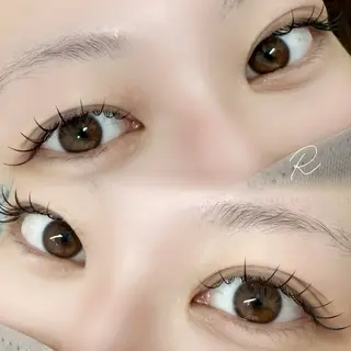 マツエク・マツパ R BEAUTY YUINAのマツエク・マツパデザイン