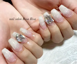 セミロング ネイル ネイルスタジオ シェイクユアハンズのネイルデザイン