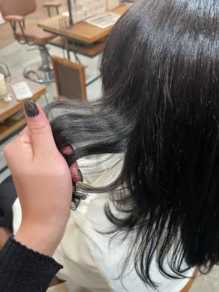 カラー 竹田 真梨子のヘアスタイル