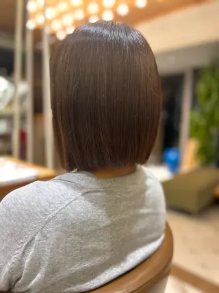 カラー 白岩 君予のヘアスタイル