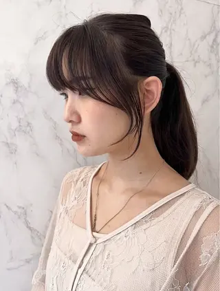 小顔カット/レイヤー 【WiLL】加藤のヘアスタイル