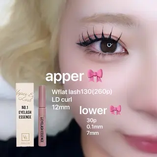 マツエク・マツパ Eyelash salon u'iのマツエク・マツパデザイン