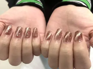 ネイル ki🍒🍒 ki ツルツルネイルのネイルデザイン