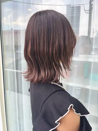 ミディアム カラー MIZUKI🫧ྀི 韓国ヘアAFLOATのヘアスタイル