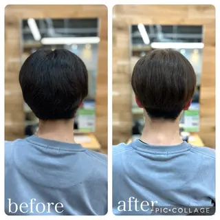 メンズ Aguhair milo森山知幸のヘアスタイル