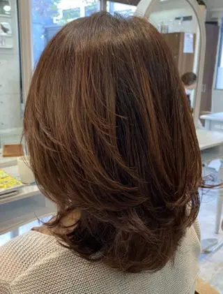 ミディアム 美容室BRAVE柏東口店所属・🍃メンズ募集🍃 酒井隼のヘアスタイル