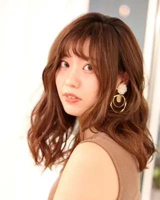 セミロング TERRACE阿倍野店所属・髪質改善 大内翔太のヘアスタイル