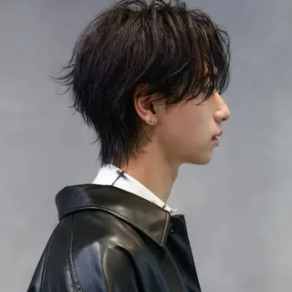 ショート パーマ メンズ 超有名店から独立/ メンズ特化/ジンのヘアスタイル