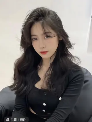 ロング カラー 🐈⬛韓国ヘア カノン♥️のヘアスタイル