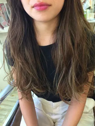 ロング 平内 賢人のヘアスタイル