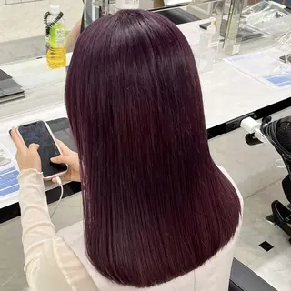 カラー ブリーチなしモテヘア 🤍REN🤍🪄のヘアスタイル