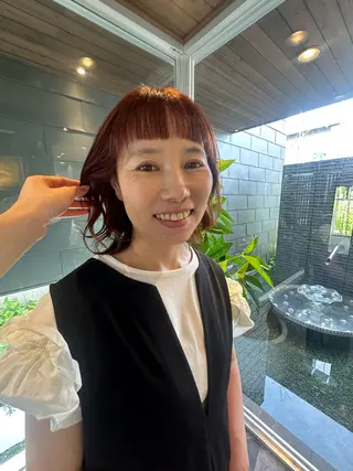 ショート カラー nambu-GARDEN所属・和泉海咲/ 艶髪💖大人可愛いのヘアスタイル