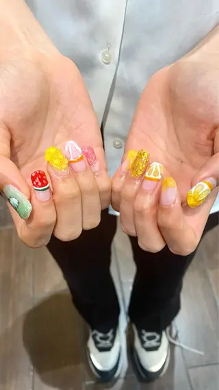 ネイル メンズヘア個性派 ネイル/コトミ🐸のネイルデザイン