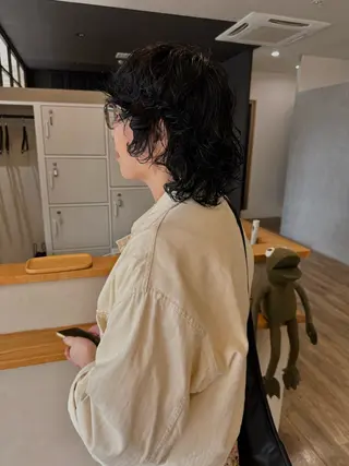 パーマ Basis 田口豪司のヘアスタイル