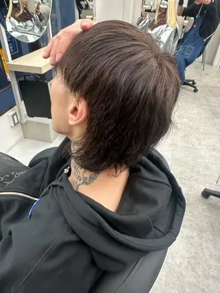 メンズ KUWAO MOEのヘアスタイル