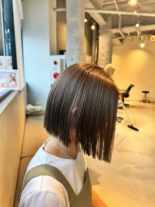 ショート 中瀬愛梨 /河原町/ハイトーンのヘアスタイル