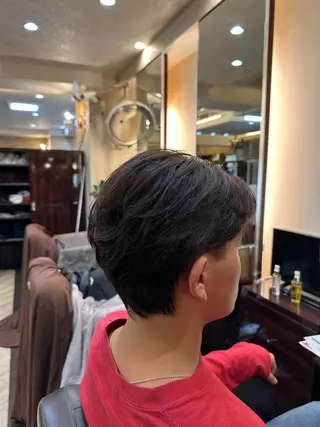 メンズ 縮毛矯正&髪質改善/ きょうの🐺のヘアスタイル