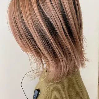 ミディアム カラー MARLE 今里店のヘアスタイル