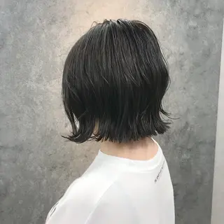ショート 所渉/韓国レイヤー /ウルフカットのヘアスタイル