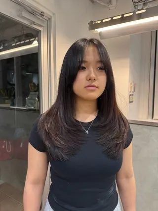 ロング 🐋湊 ゆうき /レイヤーカット🫧のヘアスタイル