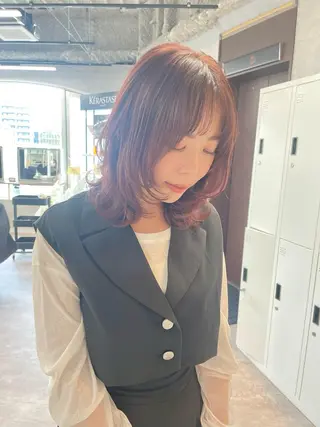 ミディアム limit陽平 ショート/ボブのヘアスタイル