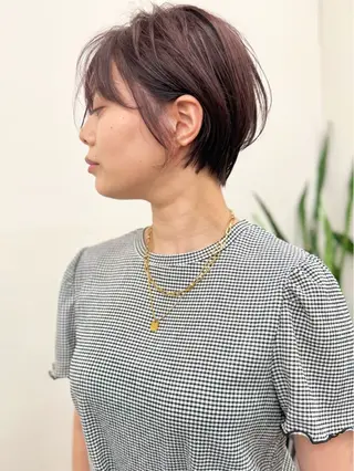 ショート 安齋 大樹 /くびれショートのヘアスタイル