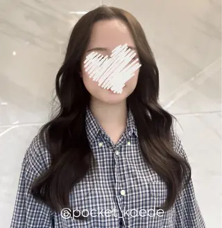 カラー 🤍韓国ヘア/ 楓🤍のヘアスタイル