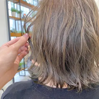 ミディアム カラー ヘアアレンジ tane.所属・【ダメージレス施術】 【透明感】北村 拓也のヘアスタイル