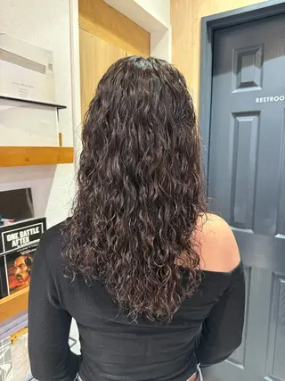 パーマ カットカラーモデル さん❁₊大募集中🌞のヘアスタイル