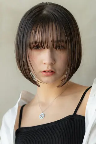 ショート カラー 🉐レイヤー/塩見 弘樹🉐渋谷のヘアスタイル