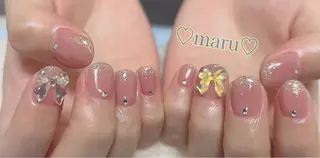 ネイル まるみ♡8/25- 31お休み🙇‍♀️のネイルデザイン